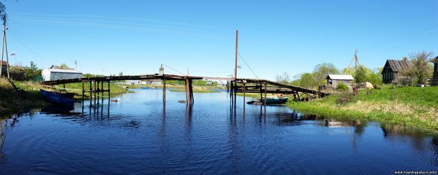 Мост через реку Дубенка